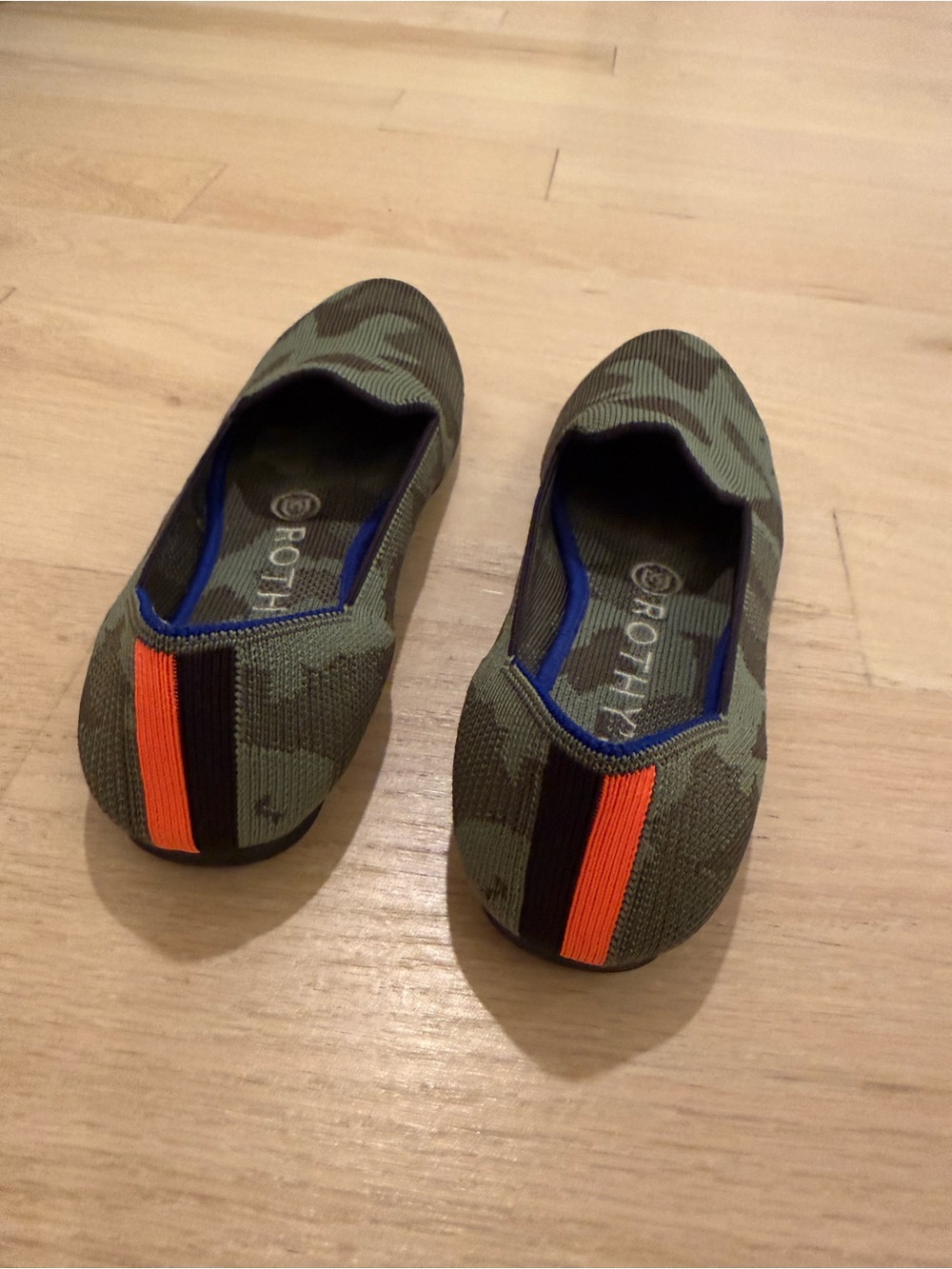Rothy’s Olive Green Camo Loafers - Picture 3 of 4